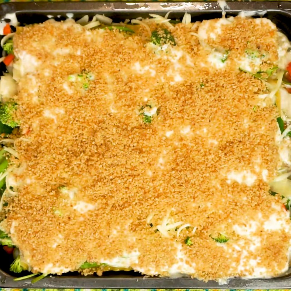 Bake and Finish with Breadcrumbs
