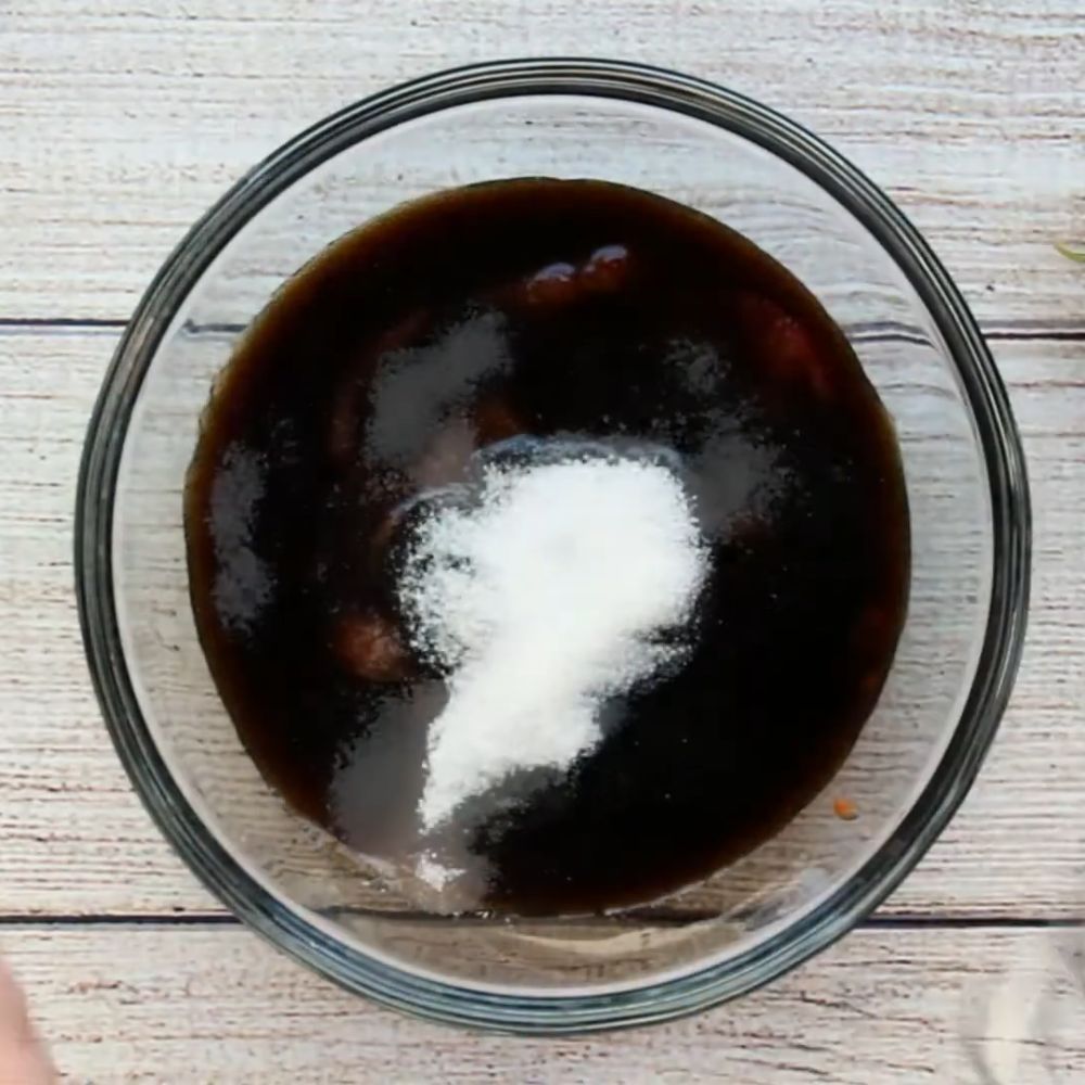 Whisk in the Sweetener and Spices