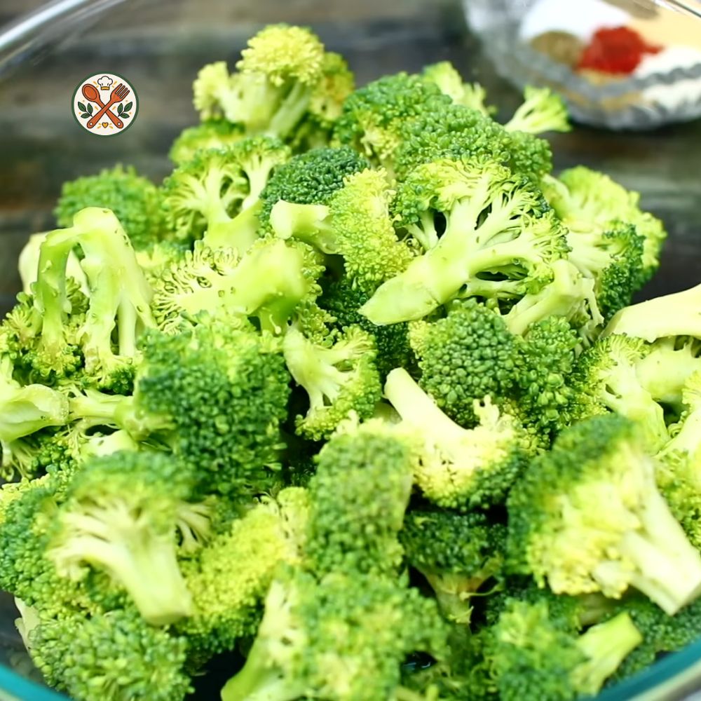 Coat Florets with Oil and Butter