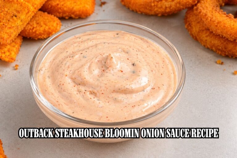 Outback Steakhouse Bloomin Onion Sauce Recipe