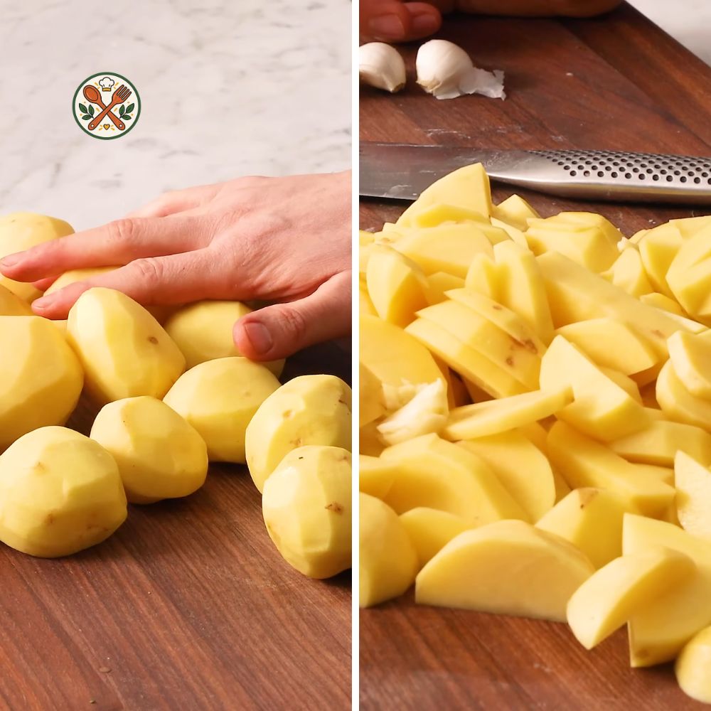 Prep and Slice Potatoes