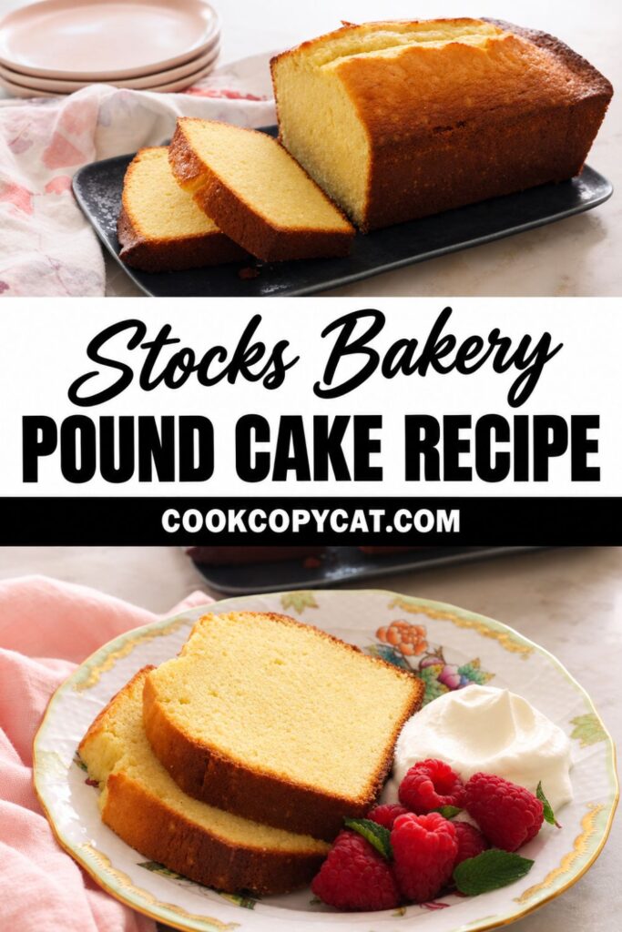 Stocks Bakery Pound Cake