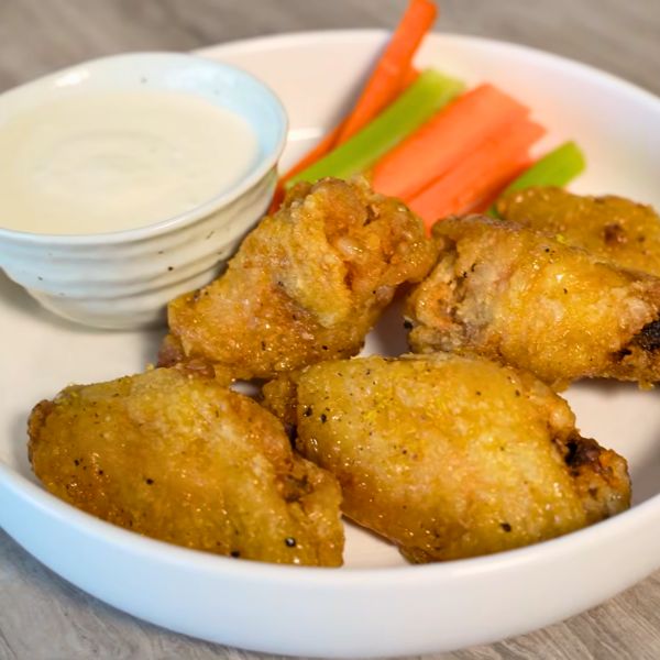 Wingstop Lemon Pepper Wings Recipe card